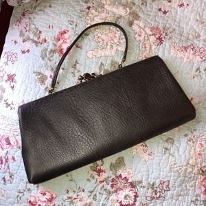 Vintage clutch or handled small bag